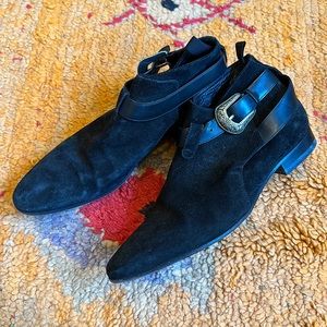 Saint Laurent - Hedi Slimane - Wyatt Western Ankle Boot